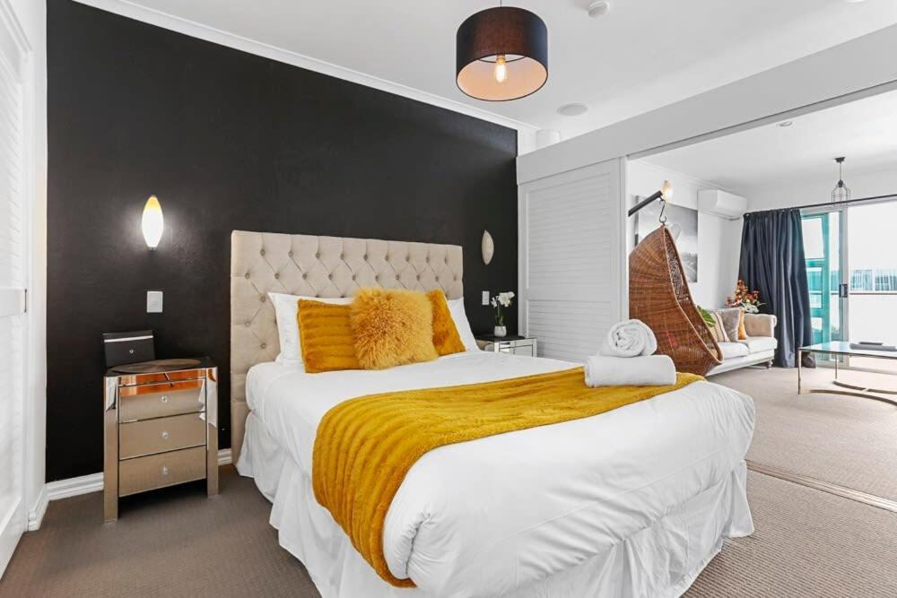Funky One Bedroom Apartment On Princes Wharf Auckland Exteriör bild